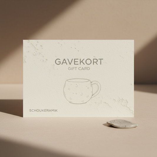 Gavekort - Schoukeramik